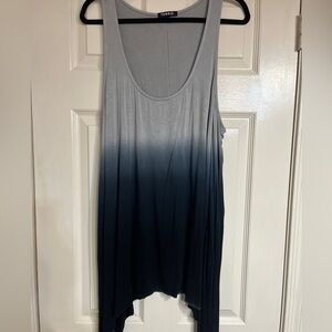 Torrid Women's Gradient Tank Top - Gray to Black